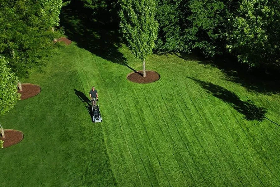 push lawnmowers