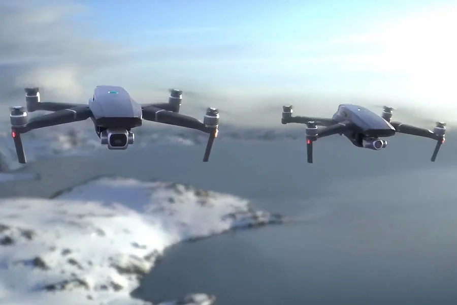 a drone with a camera